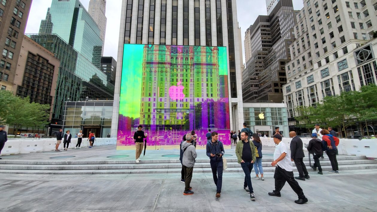 Cubo de vidro da Apple Fifth Avenue