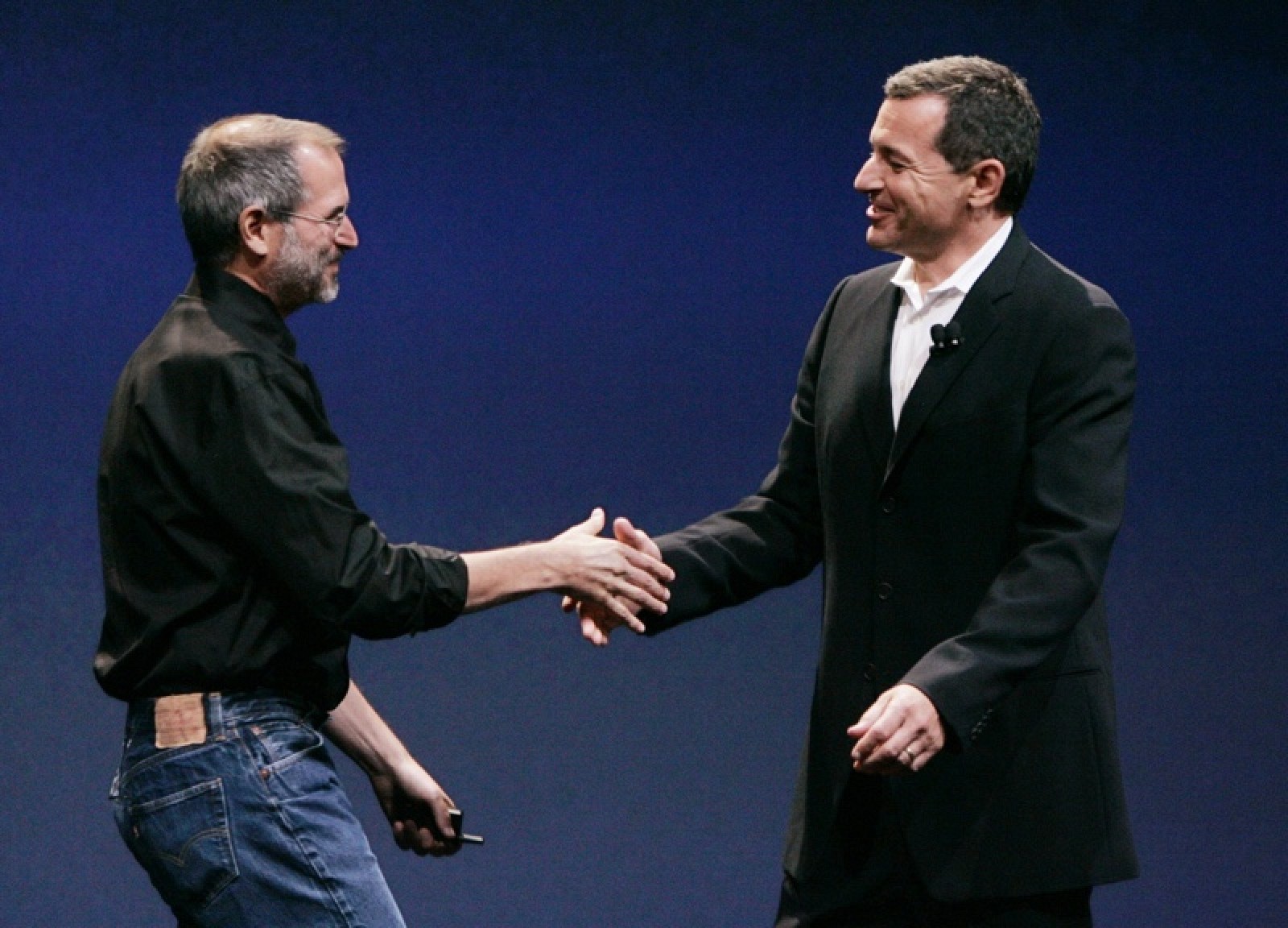 Bob Iger e Steve Jobs