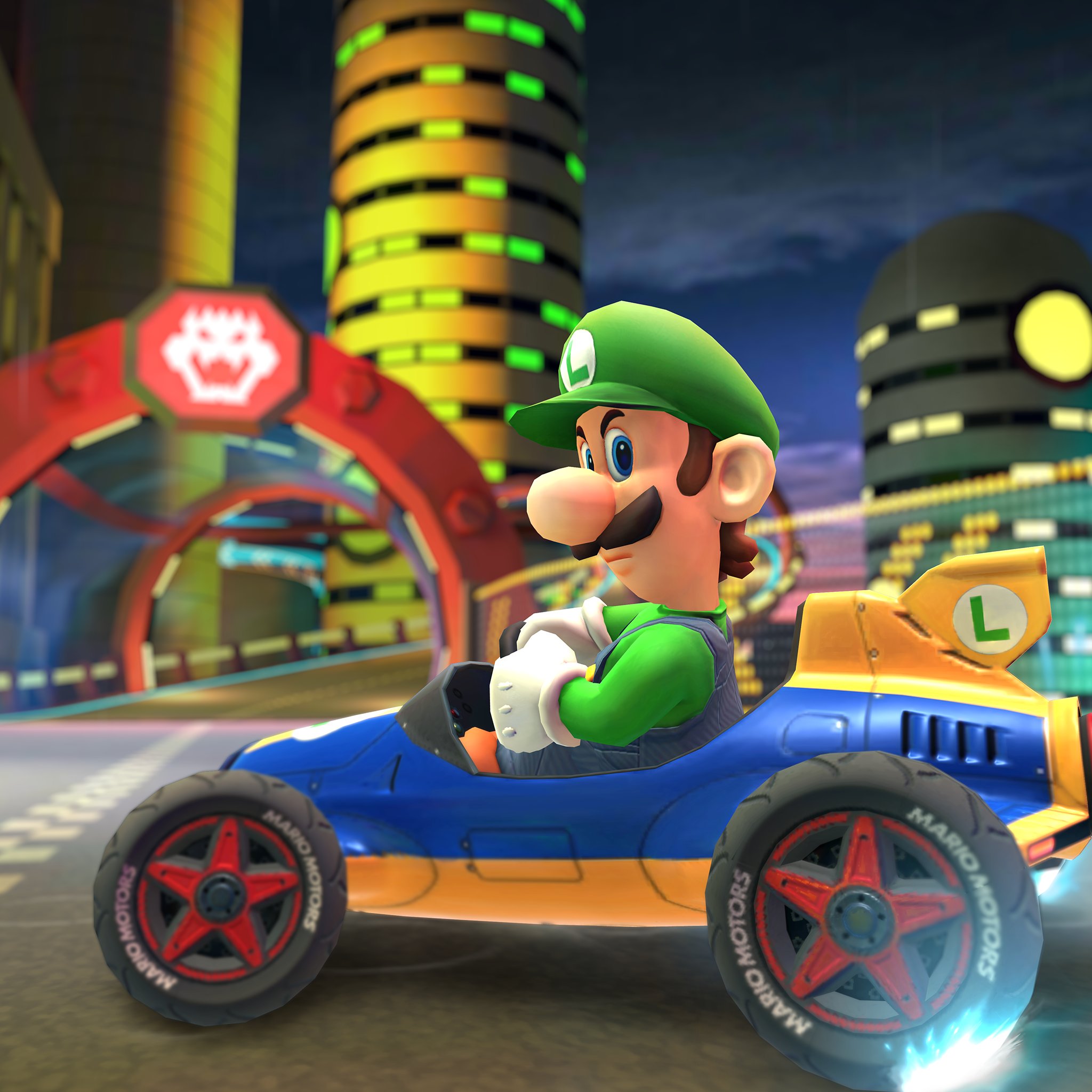 Luigi em Mario Kart Tour