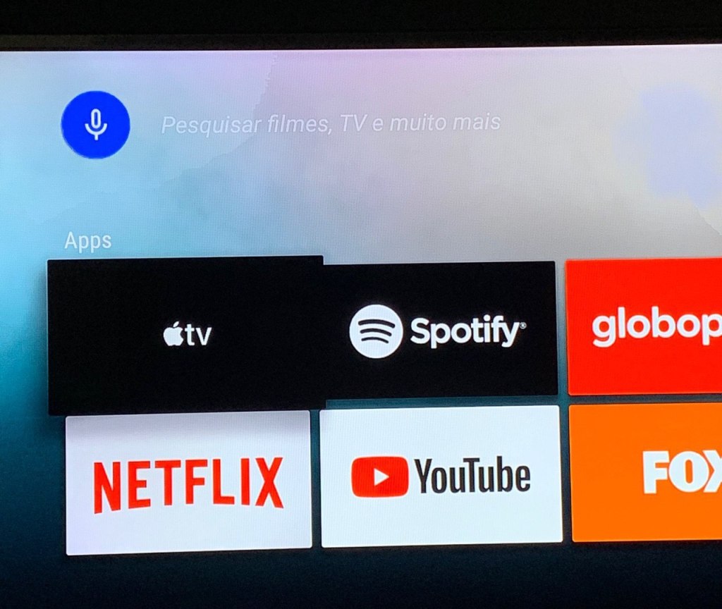 Aplicativo Apple TV em Smart TV da Sony