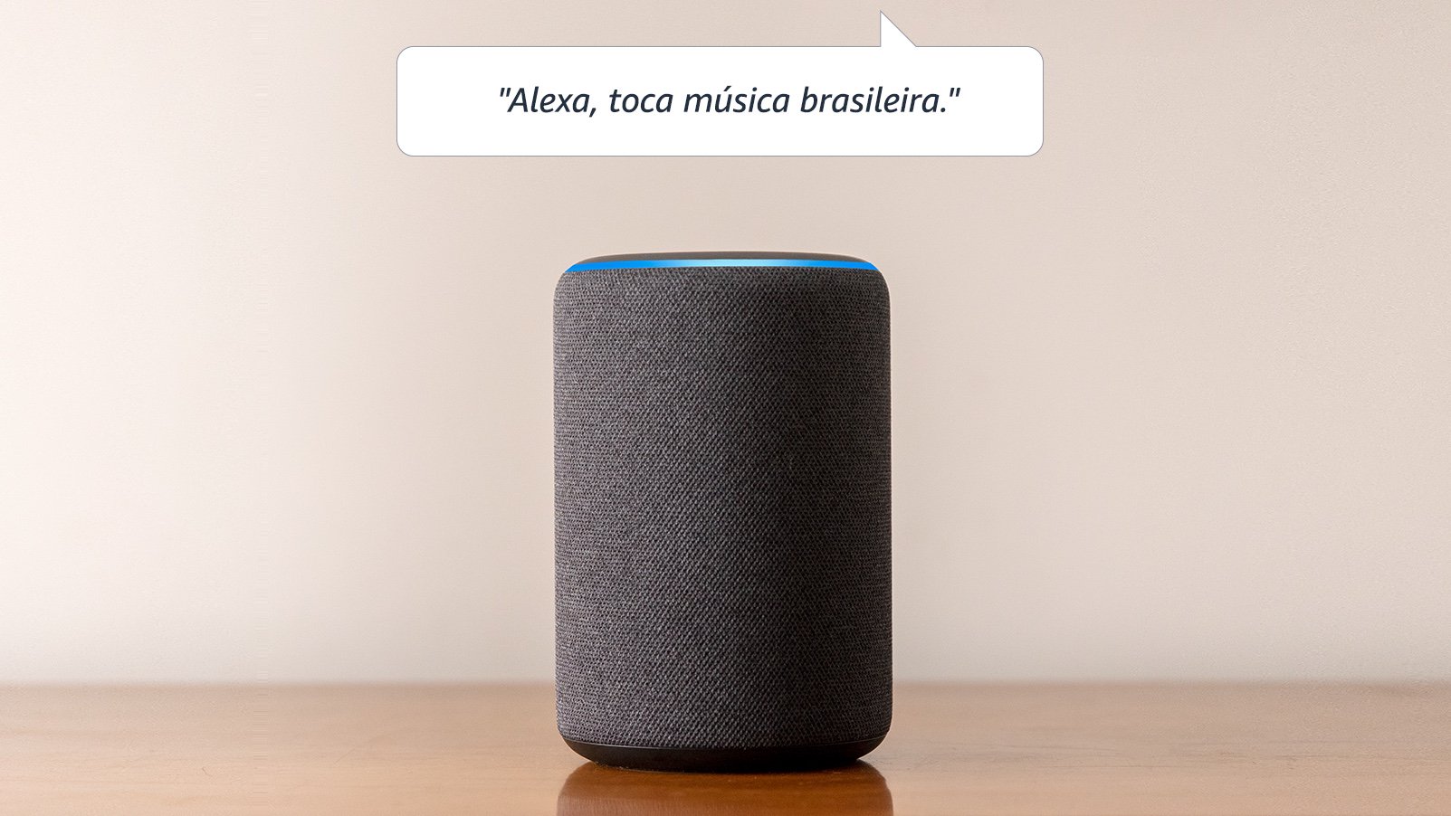 Amazon Echo e Alexa falando português do Brasil