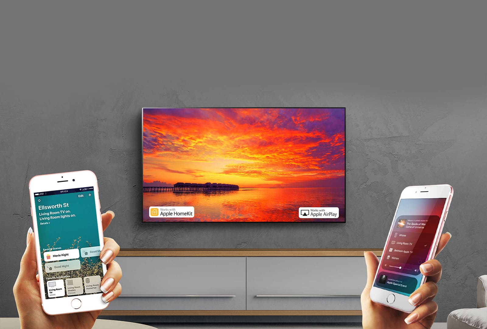 TV OLED da LG compatível com recursos da Apple