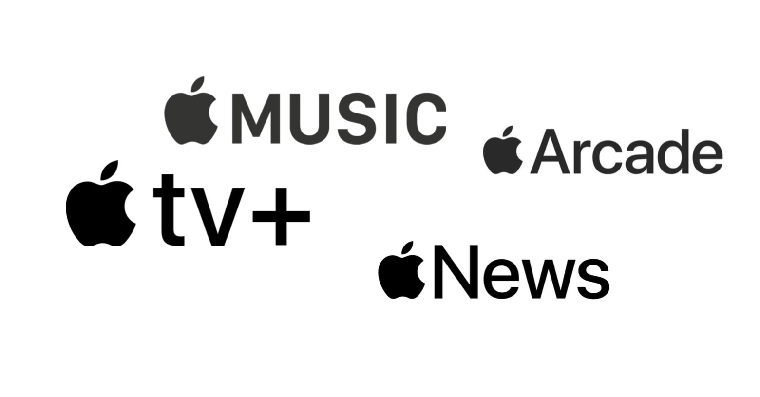 Logo de serviços da Apple