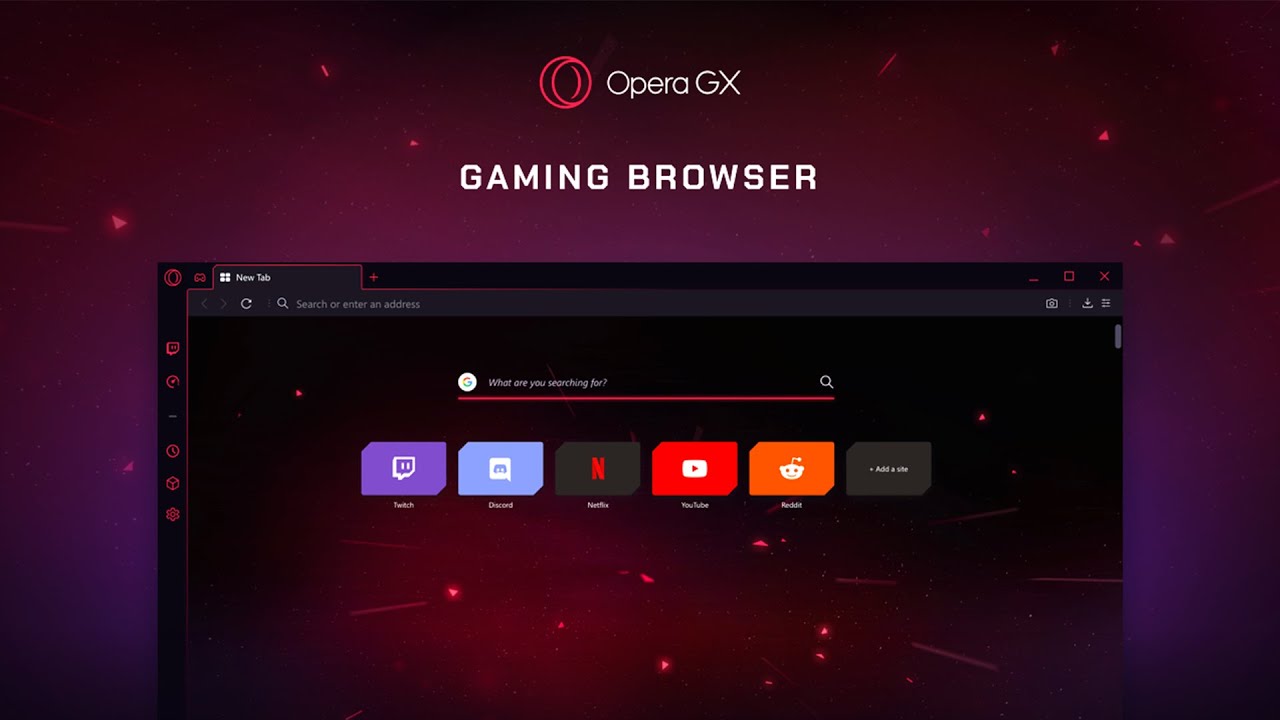 Vídeo do Opera GX