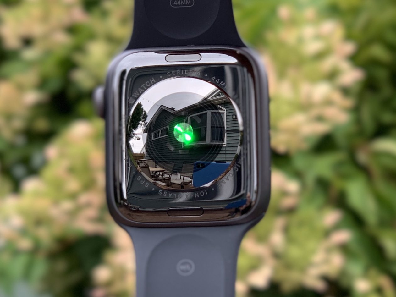 Sensor cardíaco do Apple Watch Series 4
