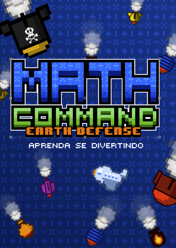 Jogo brasileiro Math Command: Earth Defense