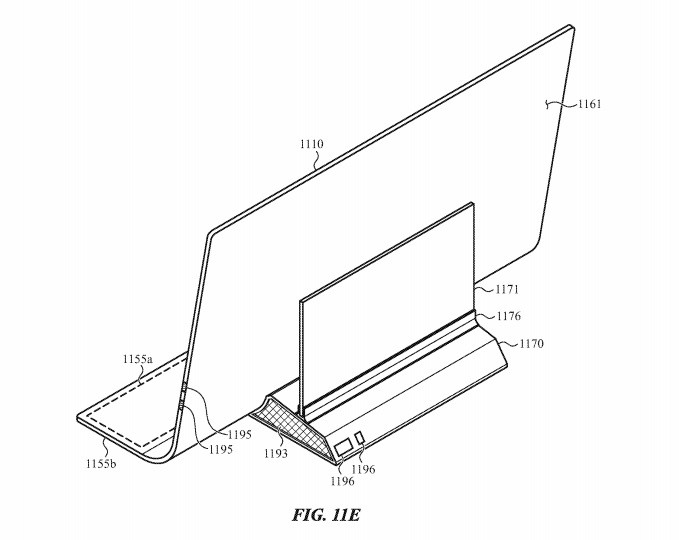 Patente de iMac de vidro