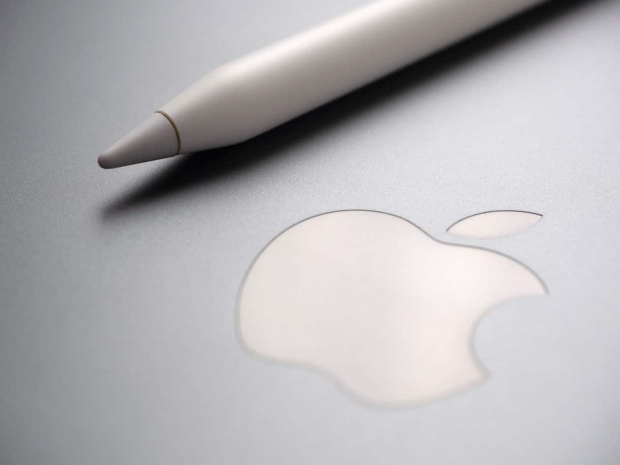 Logo da Apple com Pencil