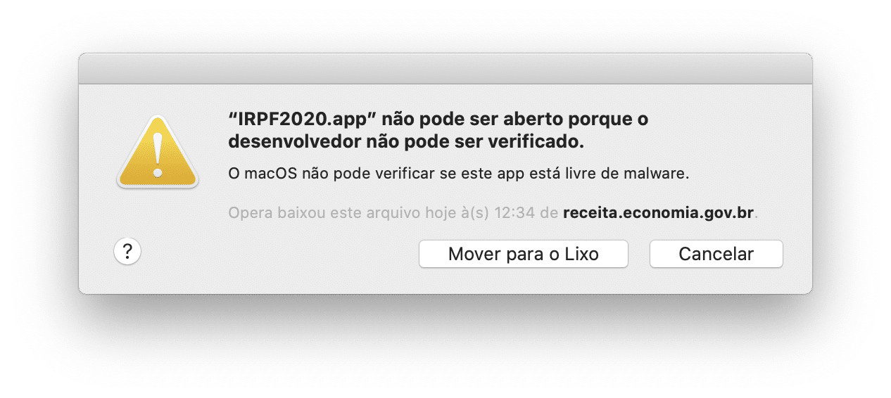 Mac OS 10.15: Conceder o Acesso Total ao Disco