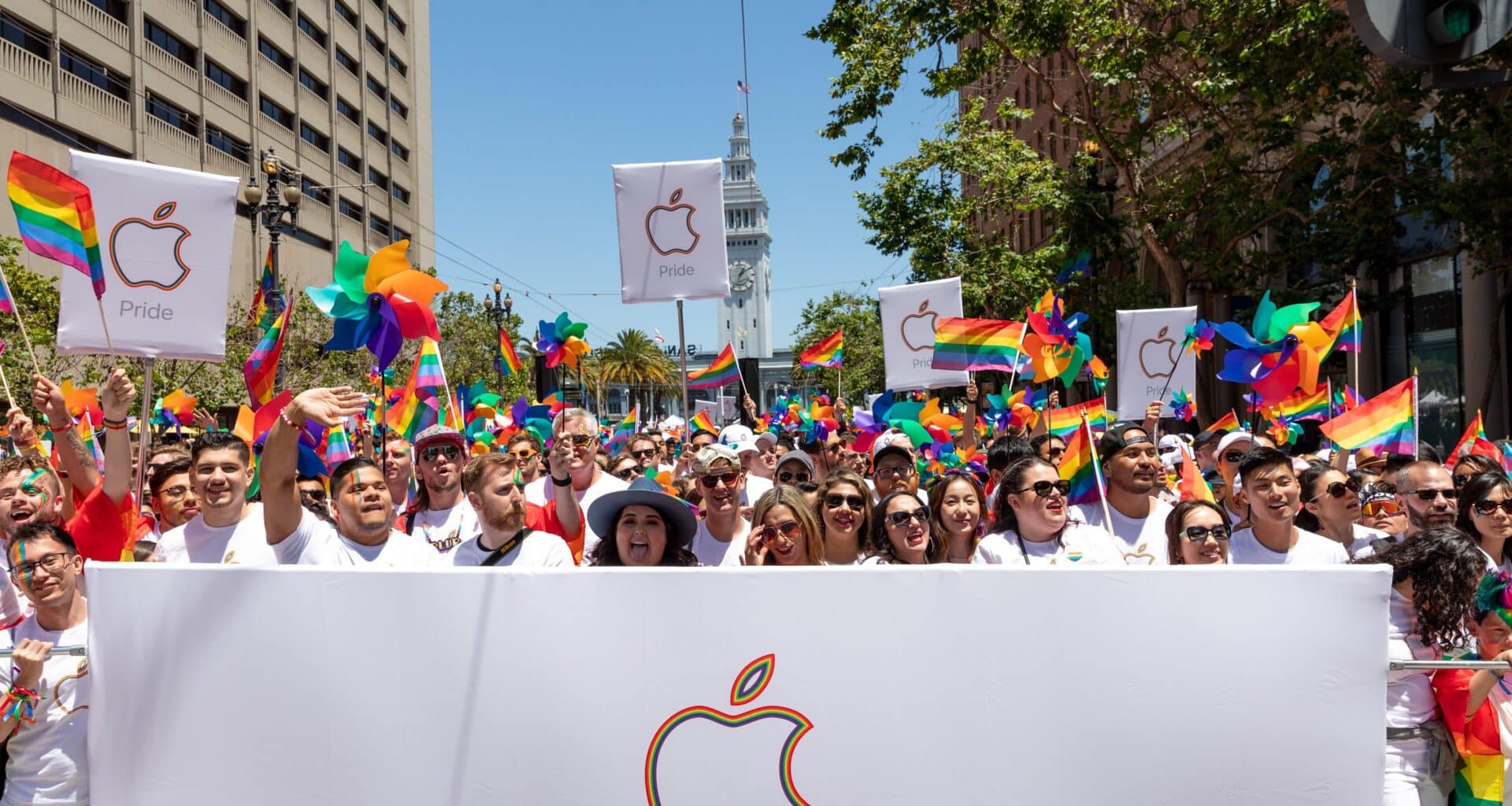 Apple na Parada do Orgulho de San Francisco de 2019