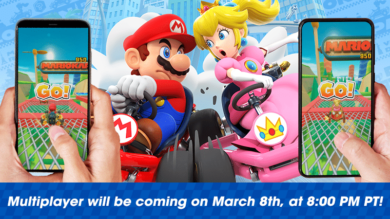Anúncio da Nintendo para Mario Kart Tour
