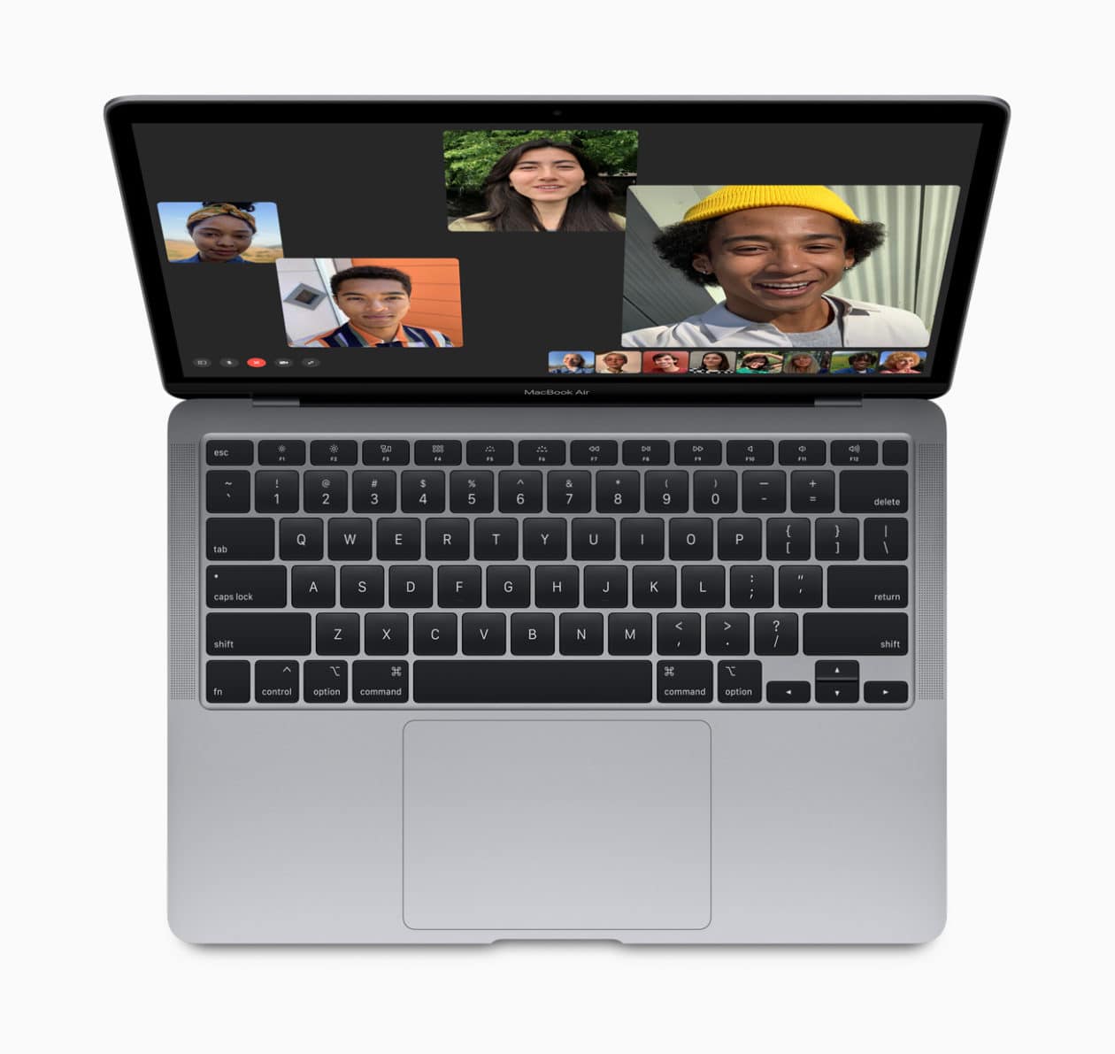 Novo MacBook Air rodando o FaceTime