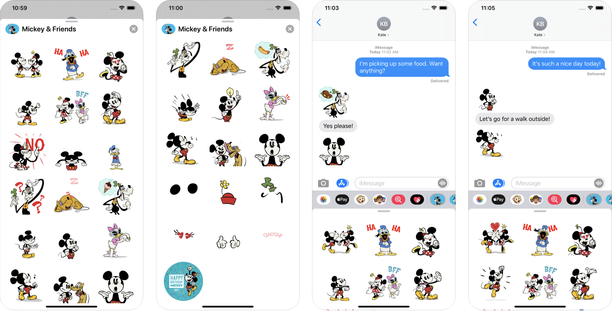 Disney Stickers: Mickey
