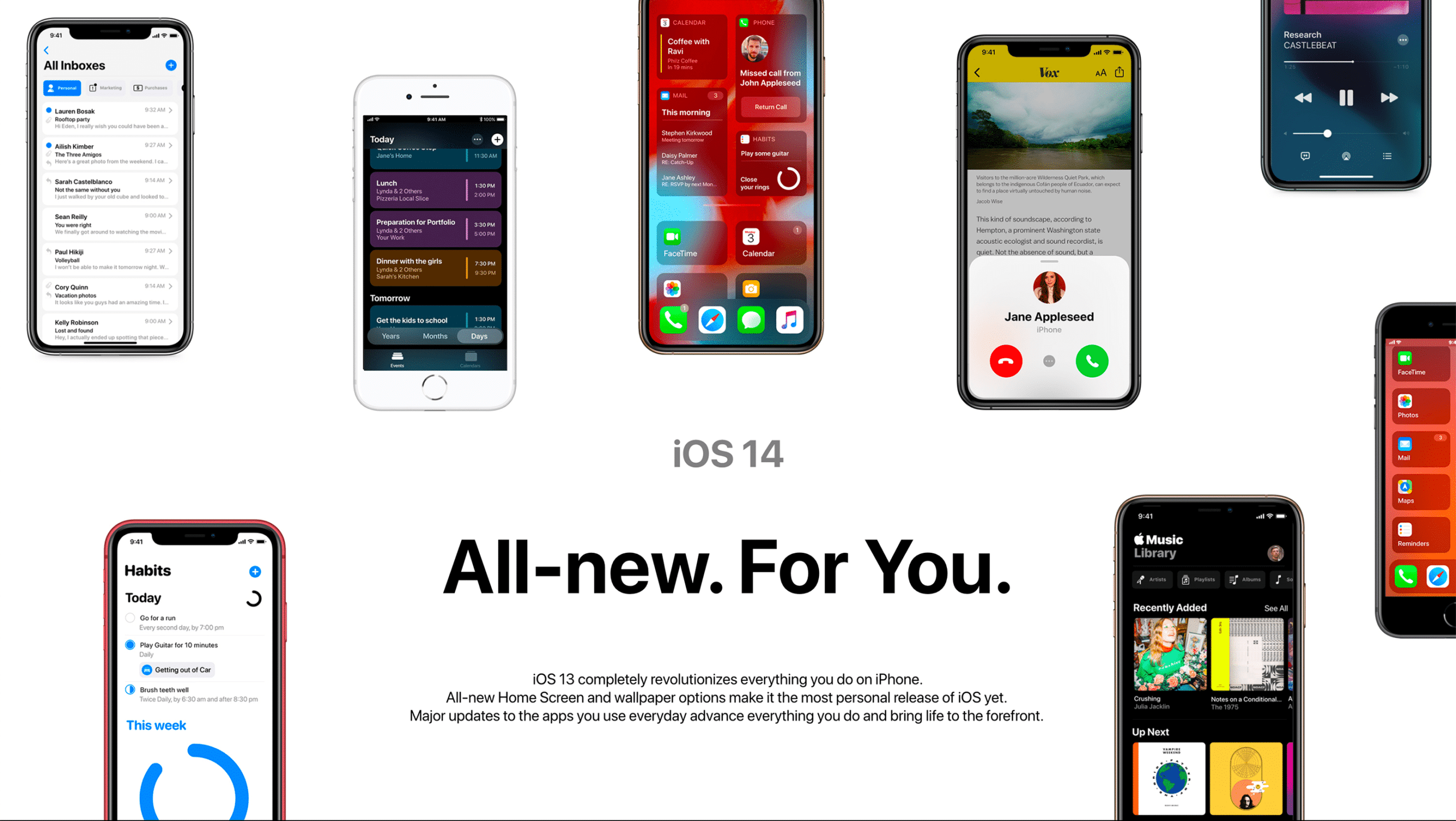 Novo conceito do iOS 14 por Jack Phillip N.W.