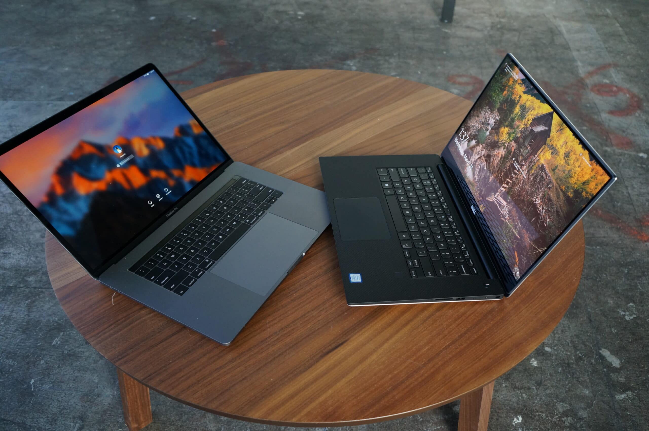 MacBook Pro e notebook da Dell