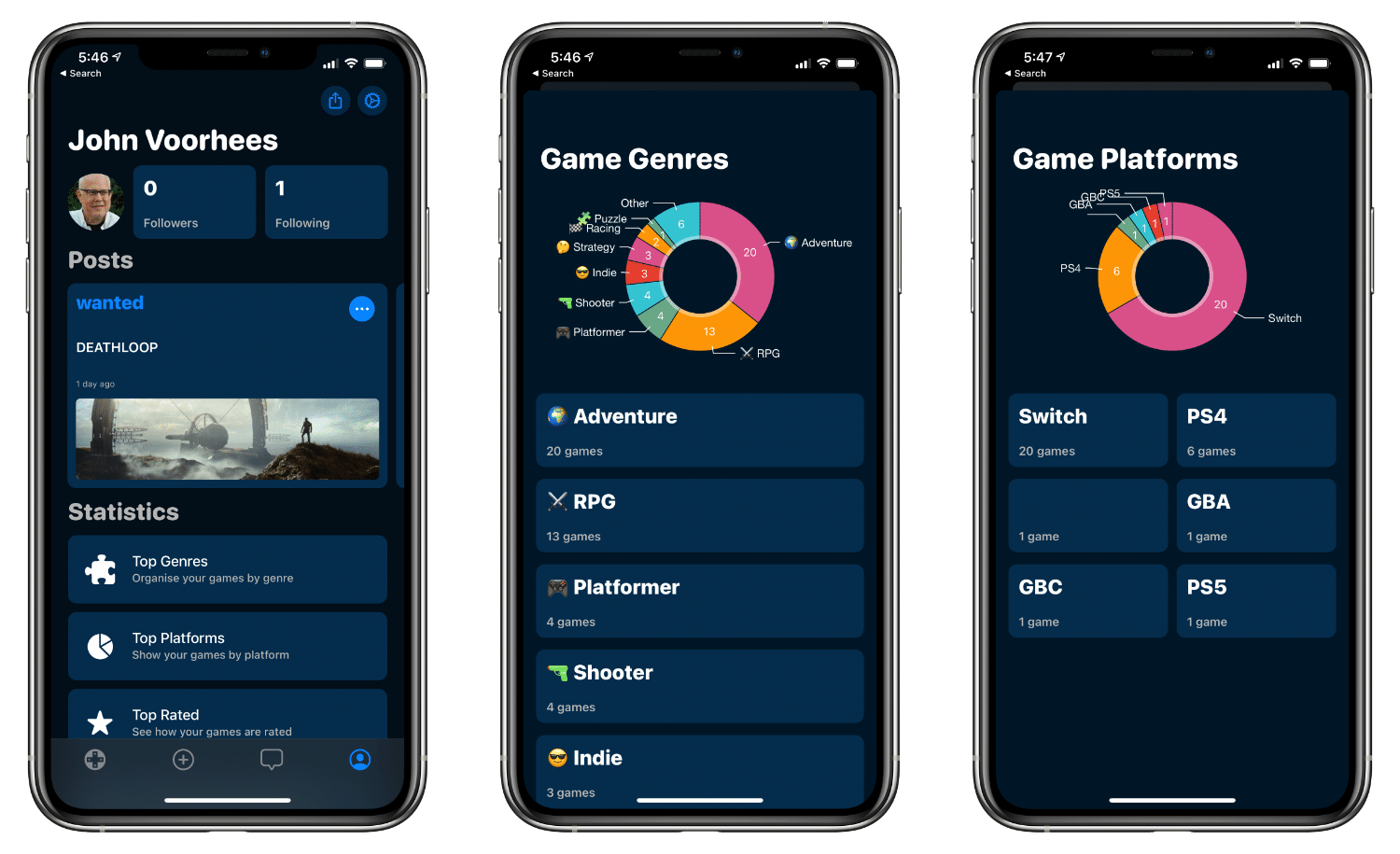 GameTrack é um app para gerenciar jogos, conhecer novos títulos e muito mais! MacMagazine