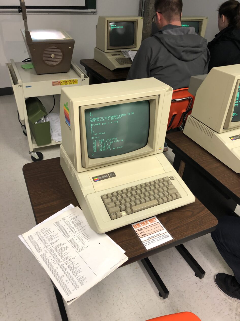Sala com Apple II - Living Computers Museum + Labs