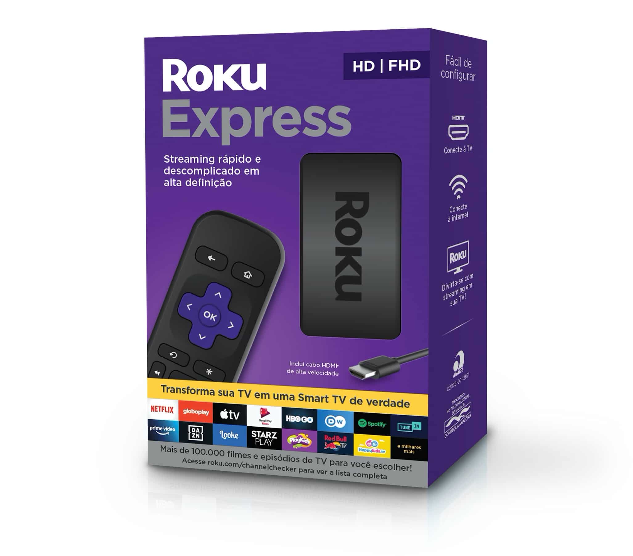 Caixa do Roku Express