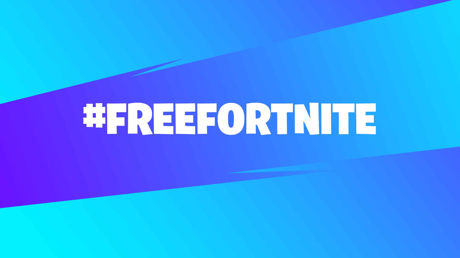 Banner do #freefortnite