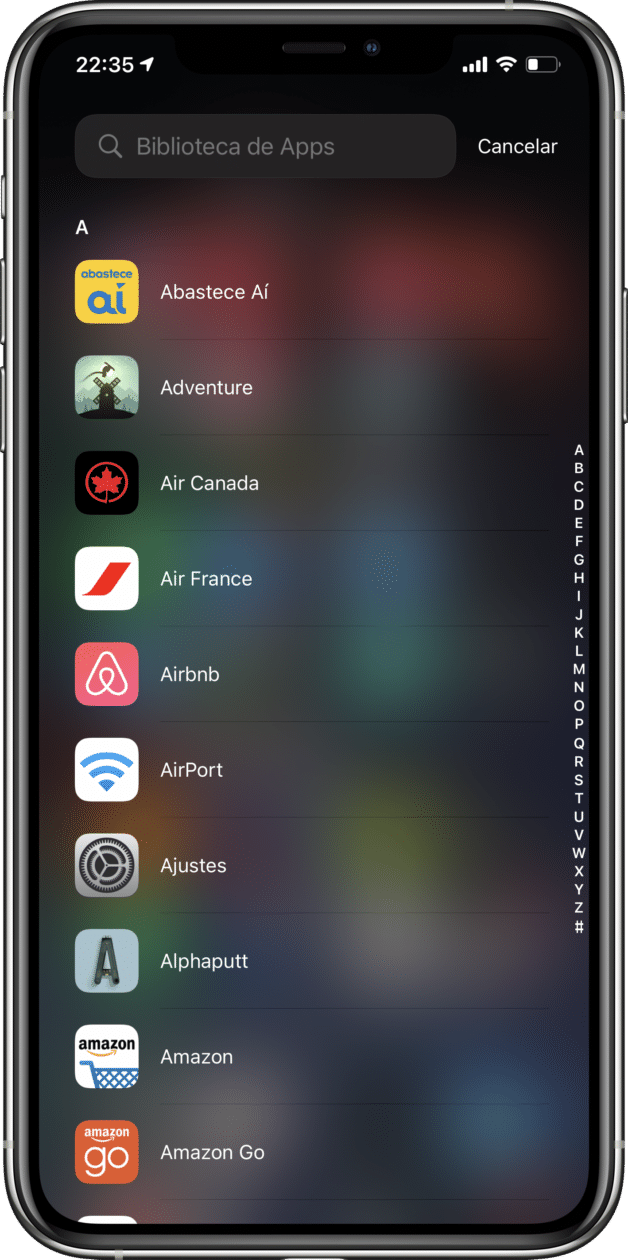 Biblioteca de Apps do iOS 14