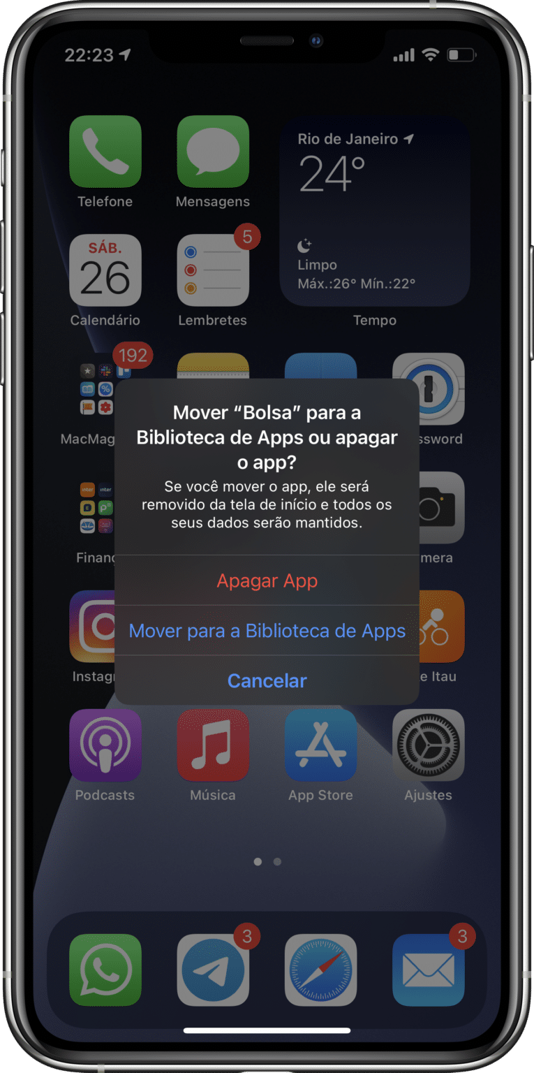 Como usar a Biblioteca de Apps do iOS 14 para manter sua tela de início ...