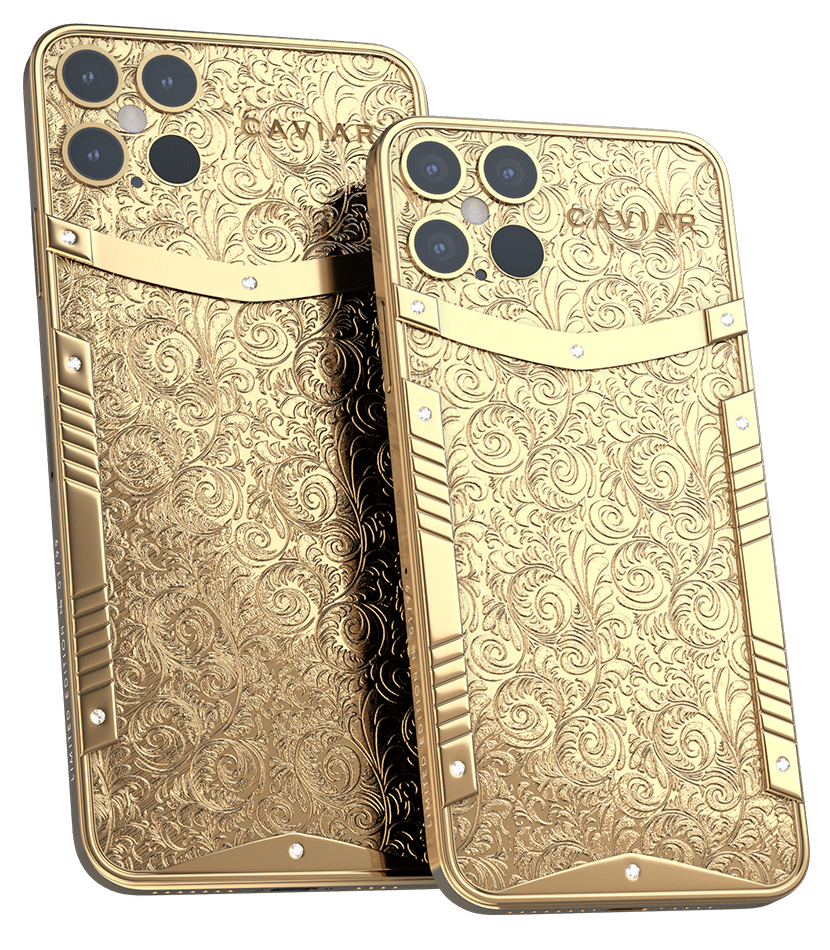 Edição especial de ouro do "iPhone 12 Pro" da Caviar