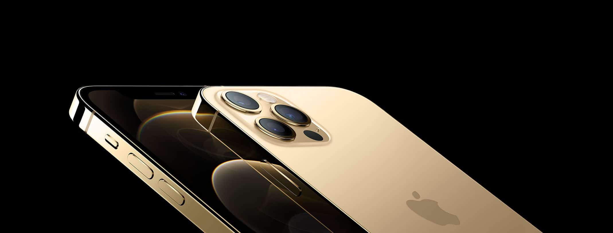 iPhone 12 Pro dourado