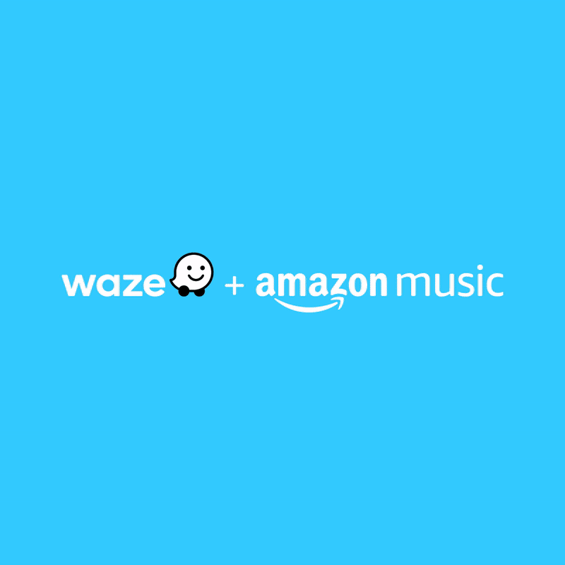 Integração do Waze com o Amazon Music