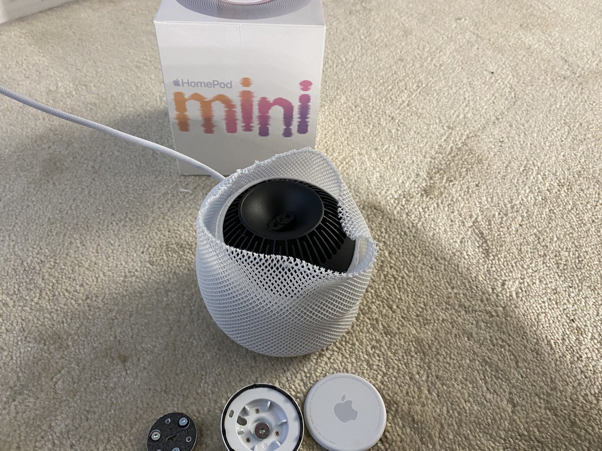 Desmonte do HomePod mini