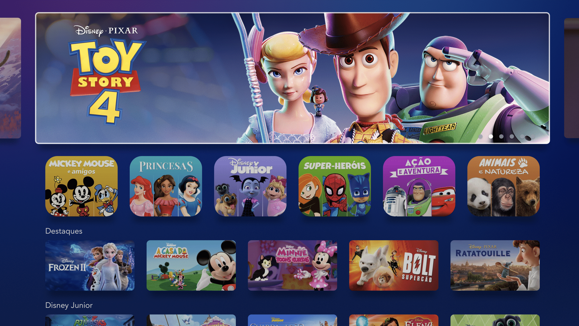Disney+ no Apple TV