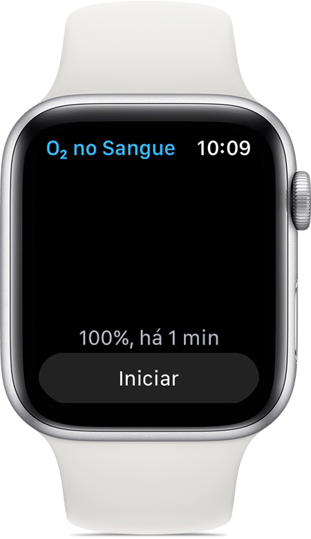 App Oxigênio no Sangue no Apple Watch