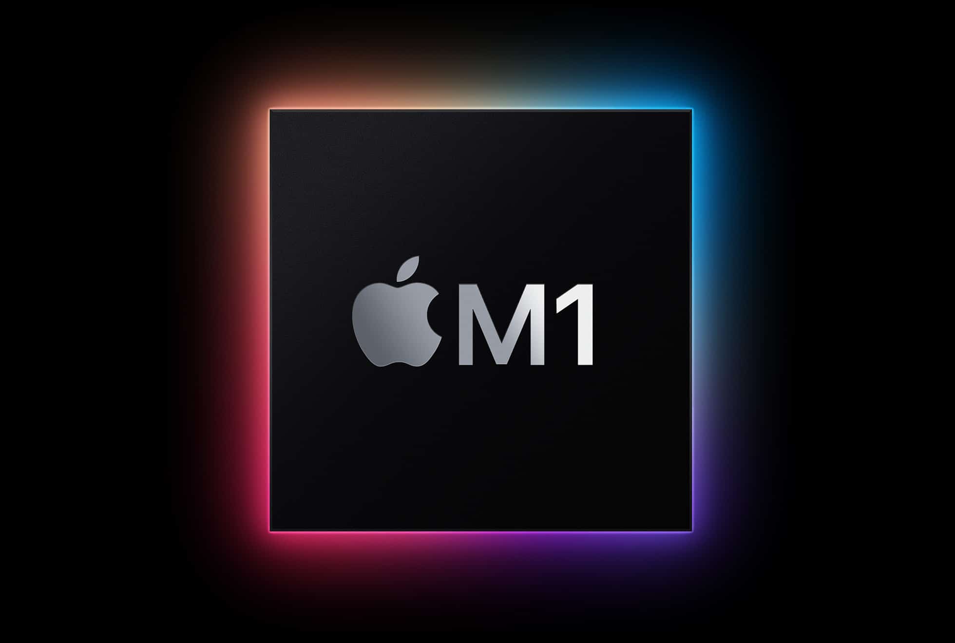 Gráfico oficial do novo chip Apple M1