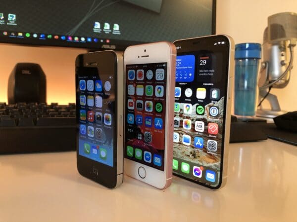 iPhone 4, SE e 12 mini