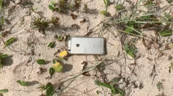 iPhone 6s de brasileiro que caiu de avião e sobreviveu
