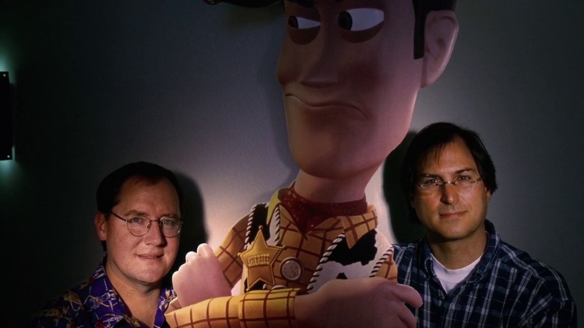 John Lasseter e Steve Jobs