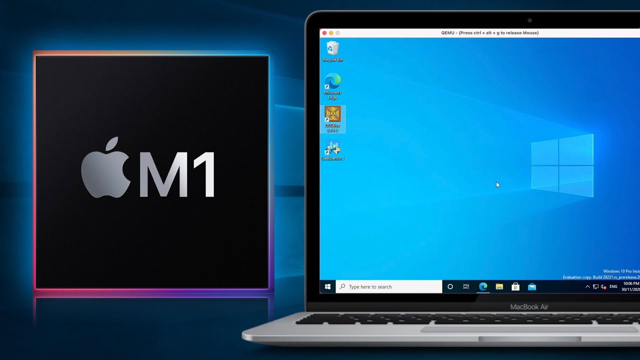 Virtualização do Windows em Mac com M1