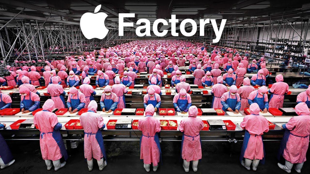 Vídeo: por dentro da fábrica de iPhones da Foxconn na China
