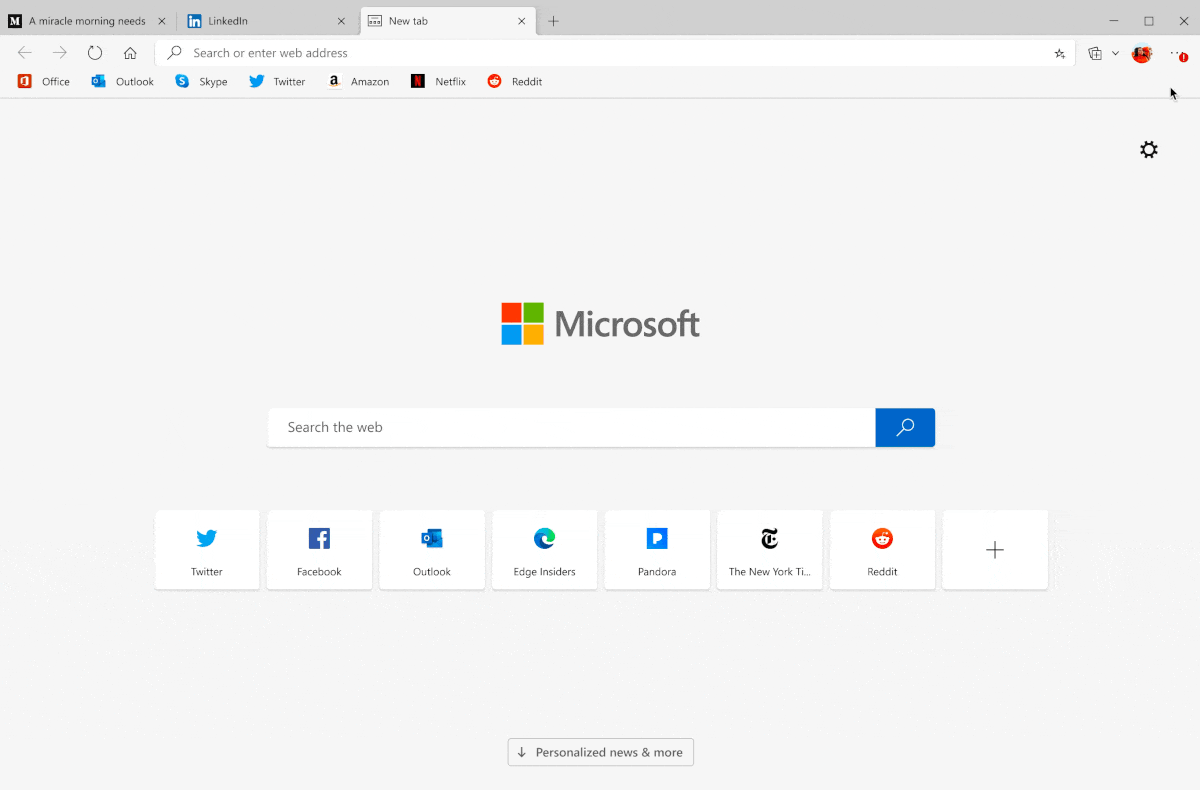 Monitor de senhas do Microsoft Edge