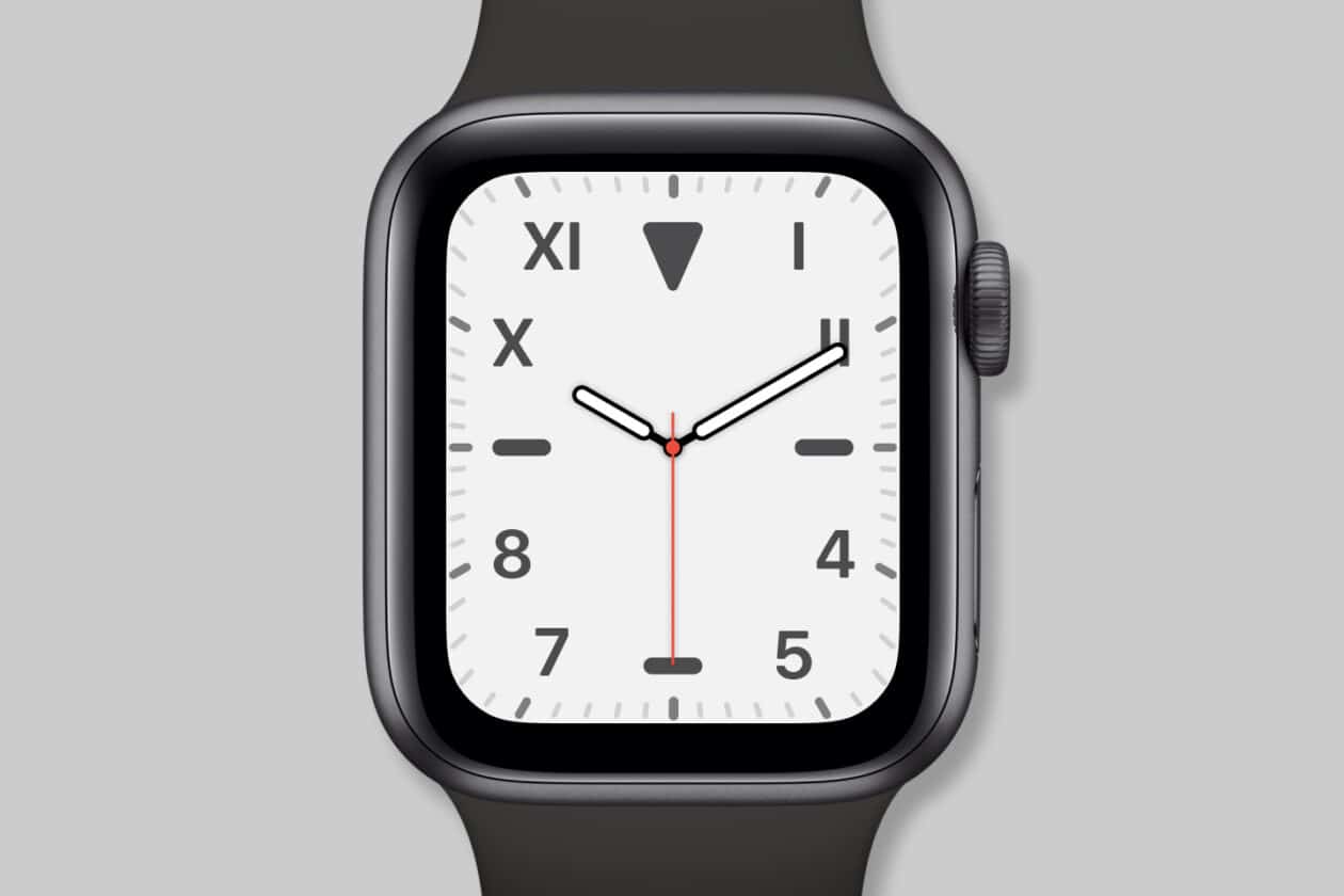 Mostrador Califórnia do Apple Watch