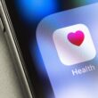 Ícone do aplicativo Saúde (Health) no iPhone