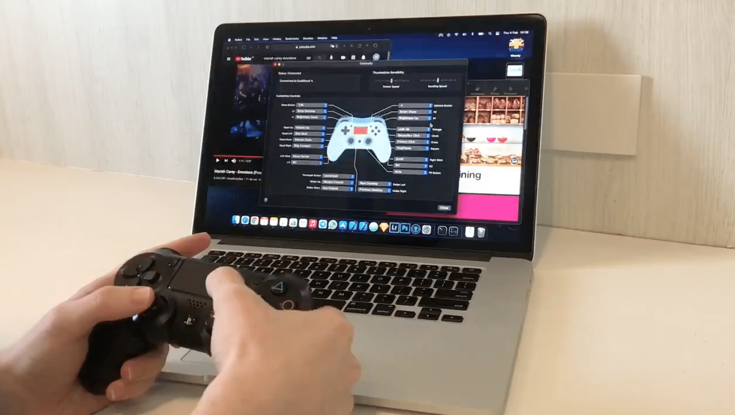 Gamepad sem fio, controle remoto de jogo de função de música para sistema  de PC para IOS para Android : : Eletrônicos