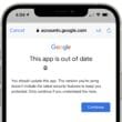 Alerta de segurança do Gmail