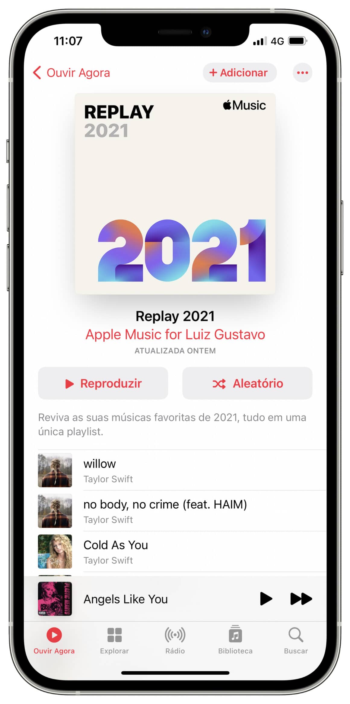 Apple Music disponibiliza playlist "Replay 2021" MacMagazine
