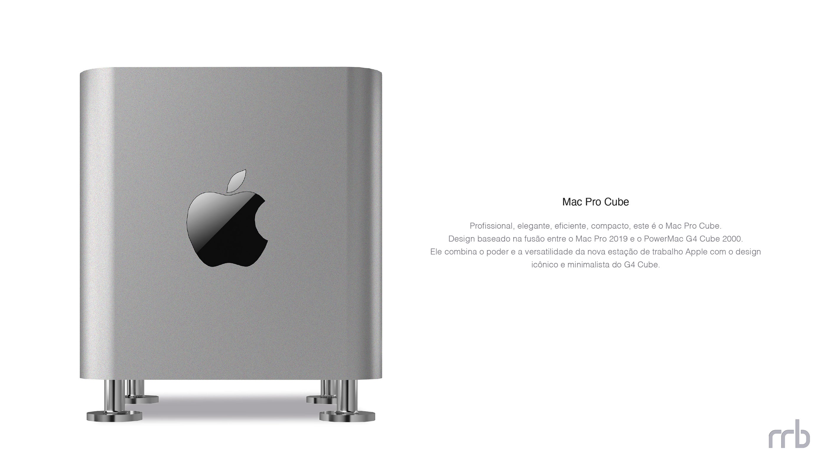 Concepto de "Cubo Mac Pro"