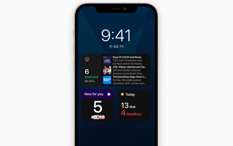 Conceitos para Tela Sempre Ativa dos "iPhones 13"