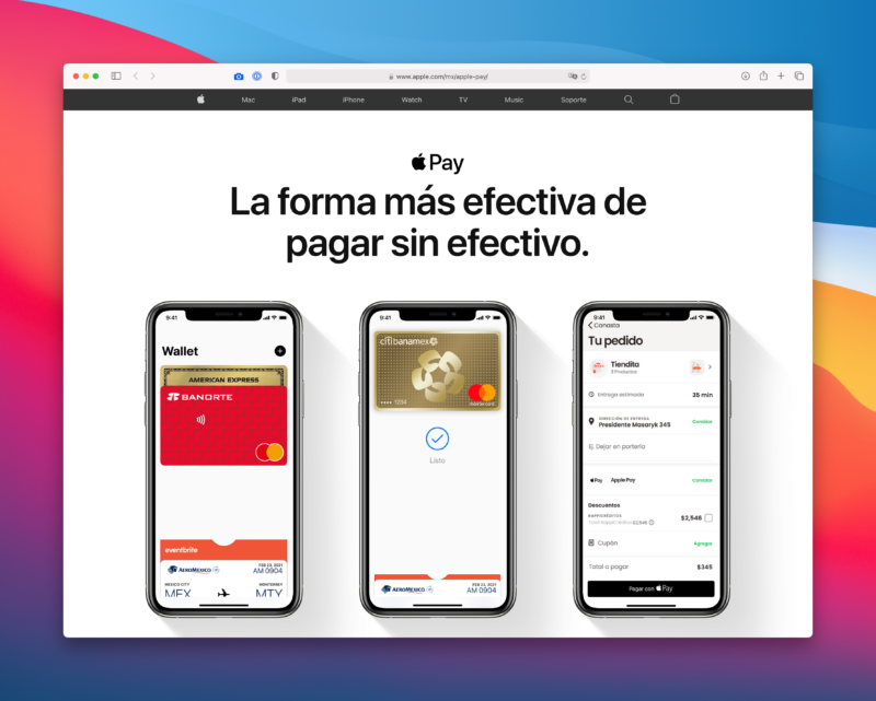Apple Pay no México