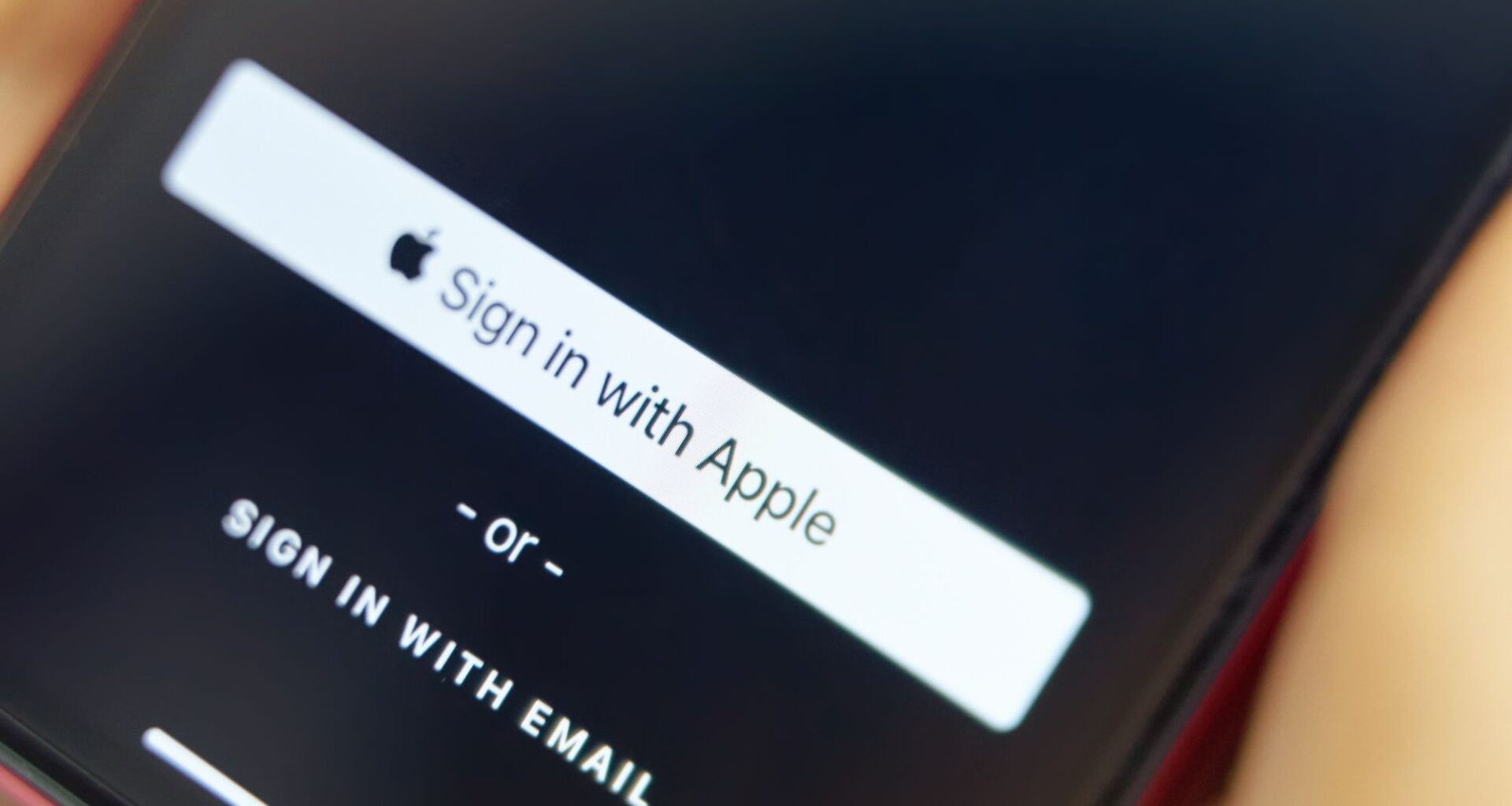 Sign in with Apple