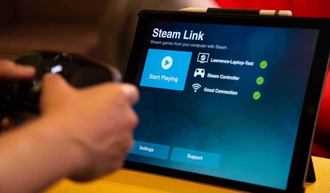 Steam Link no iPad