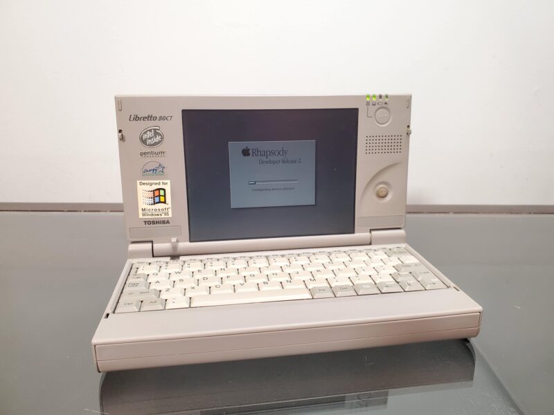 Toshiba Libretto 50ct com Rhapsody OS