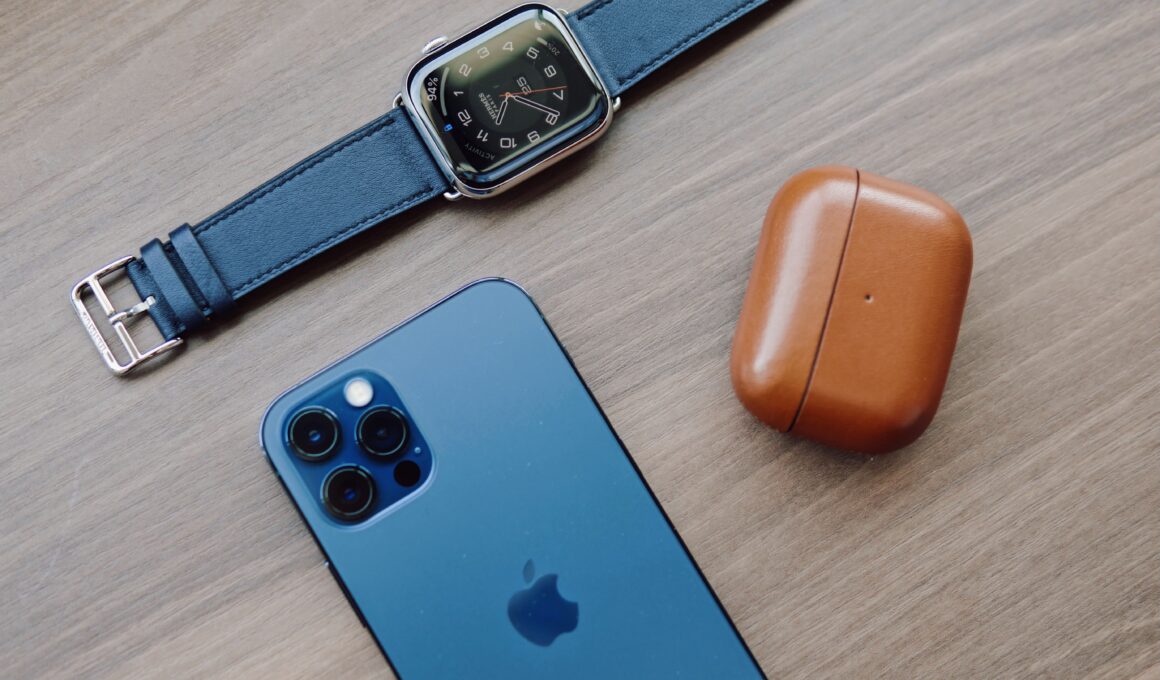 Apple Watch, AirPods e iPhone